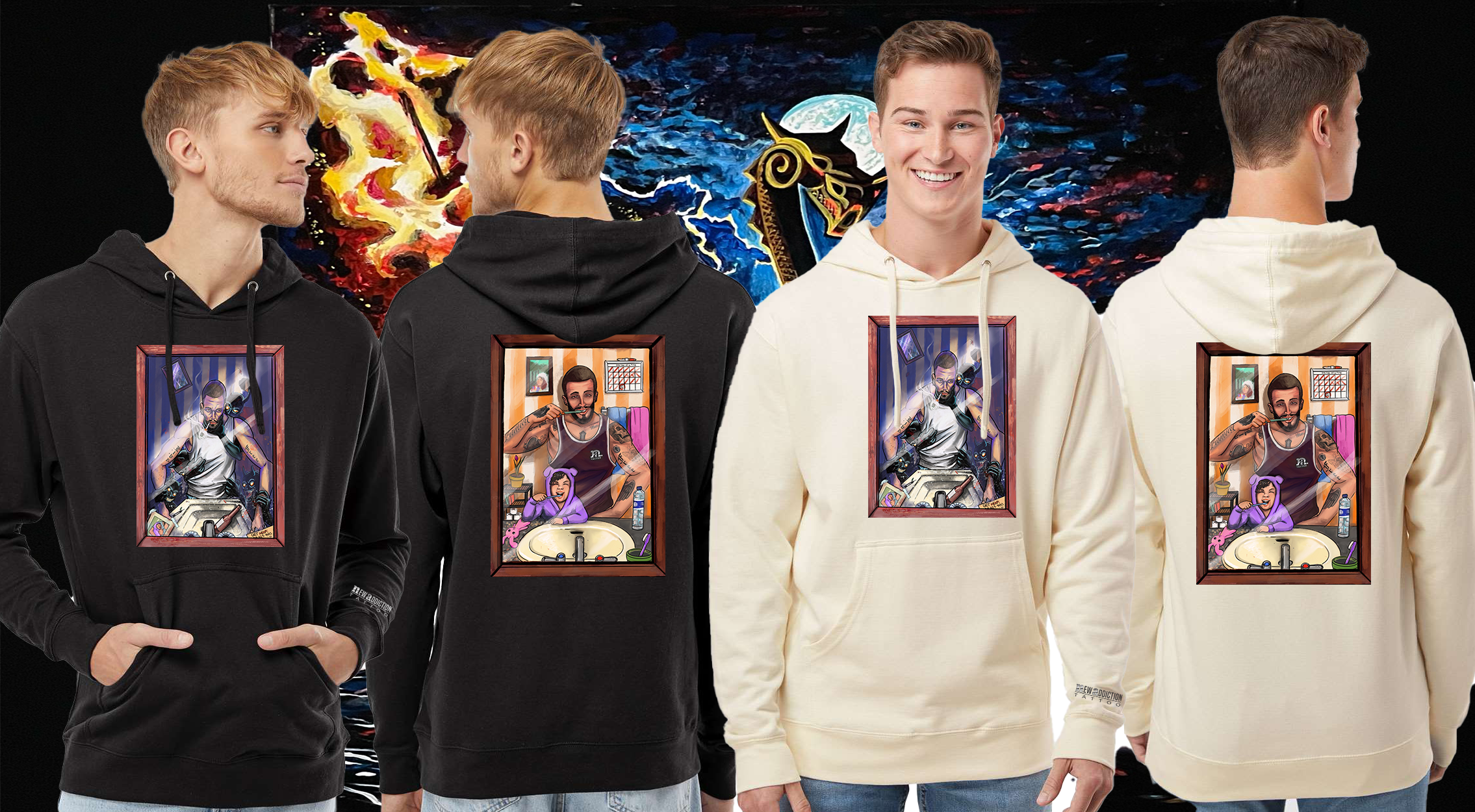 Addiction Awareness Hoodie and T-Shirt