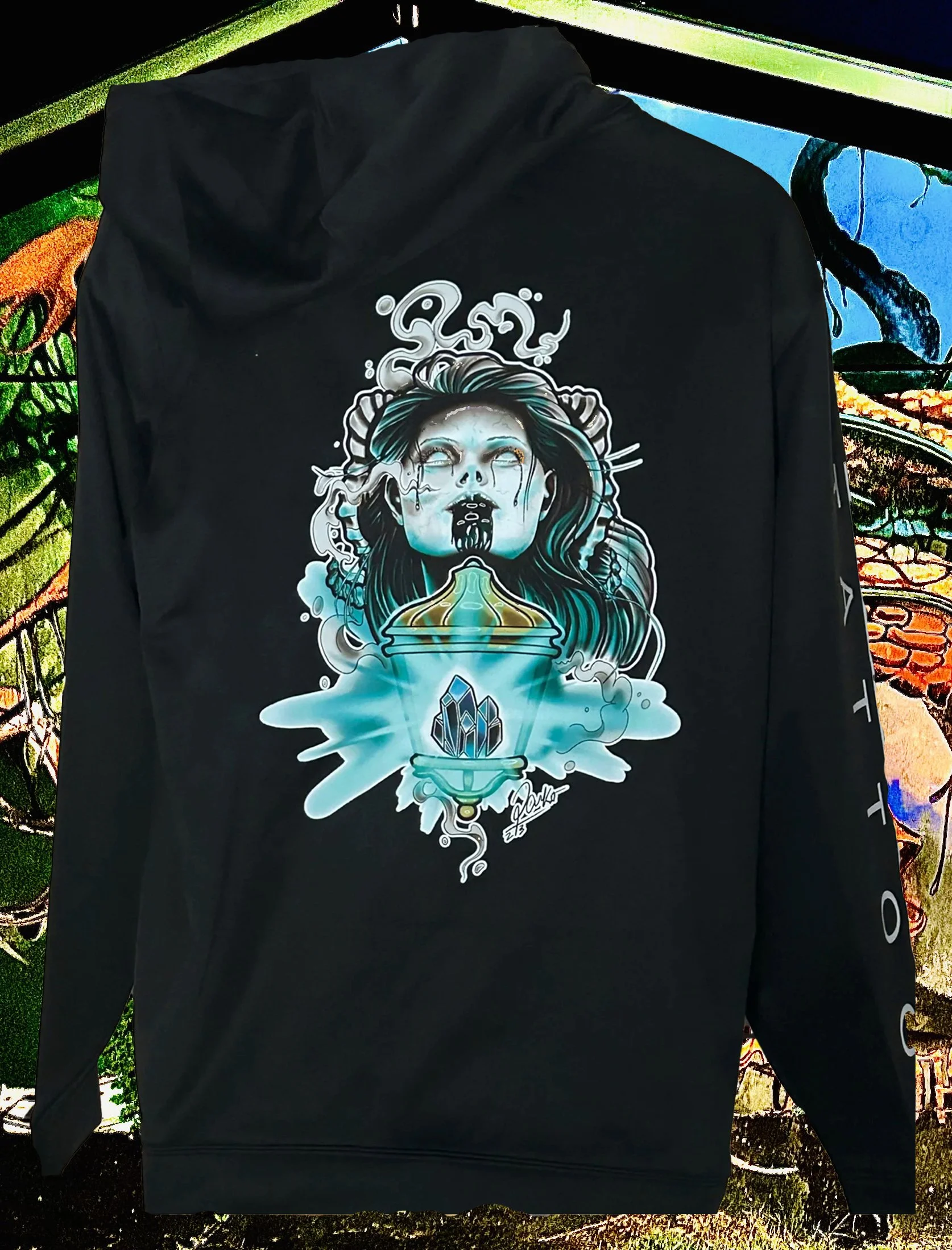 Obsidian Crystal Hoodie
