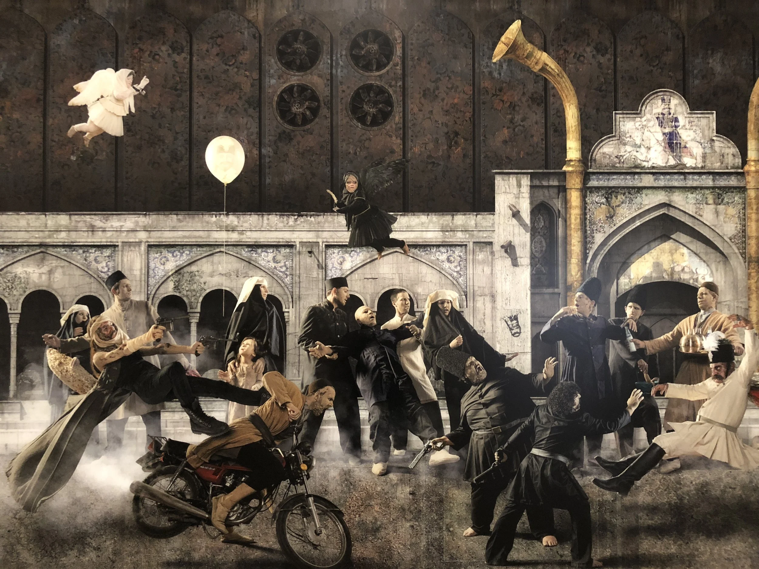Siamak Filizadeh, Assassination 2014 Inject print