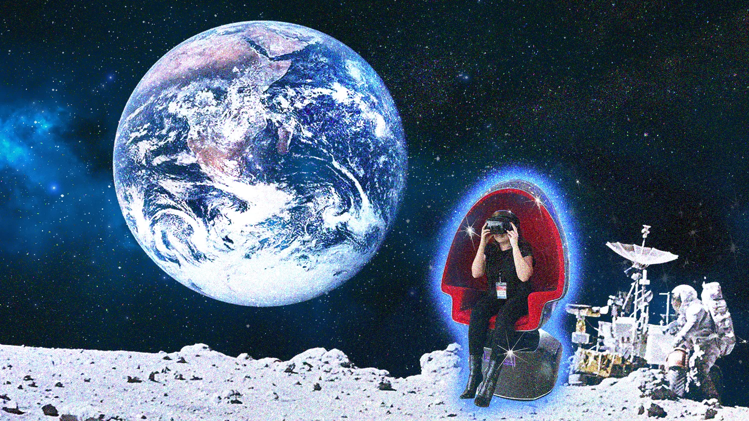 What it kind of looked like in VR.