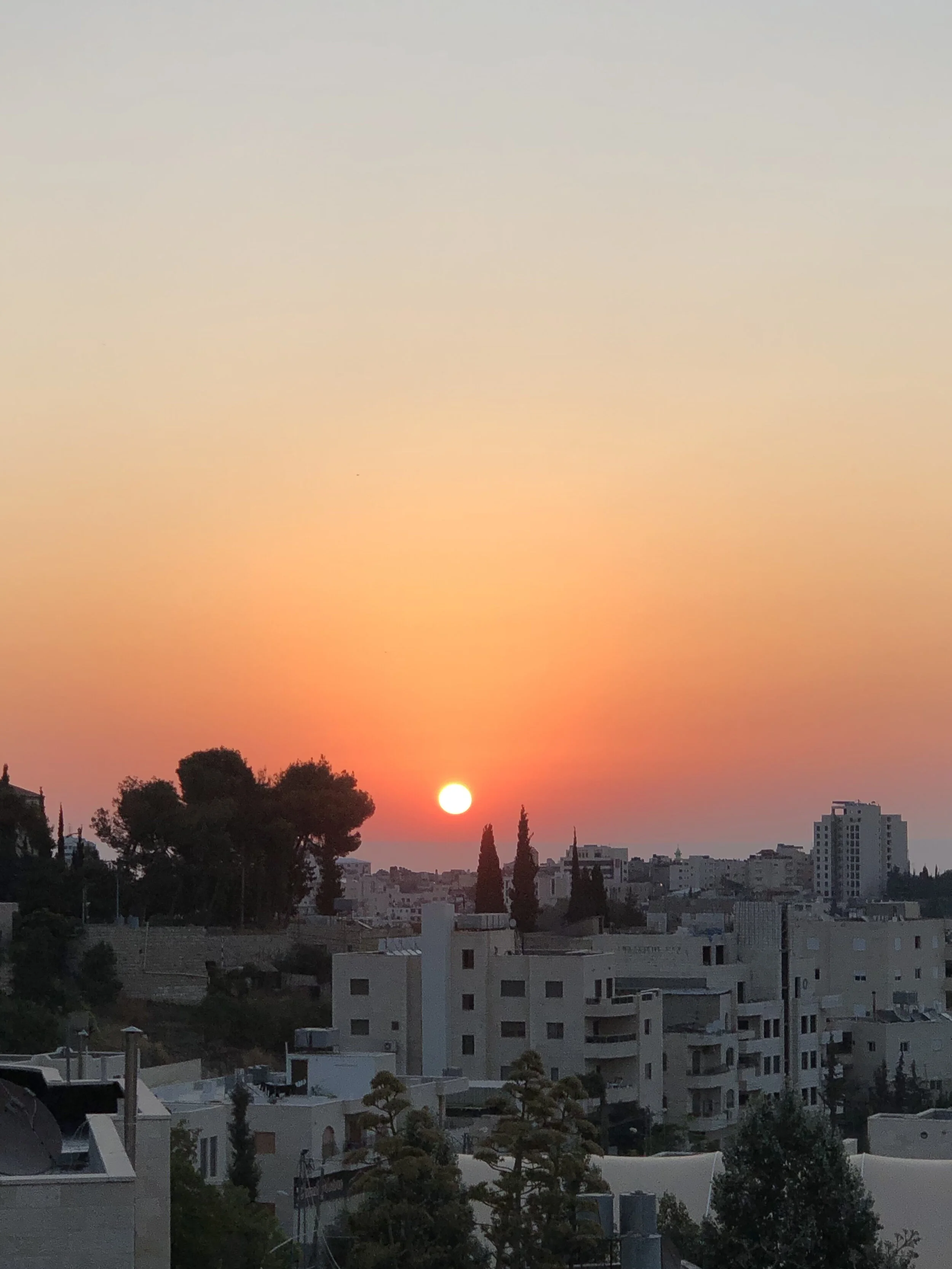 I loved waking up to the sunrise.