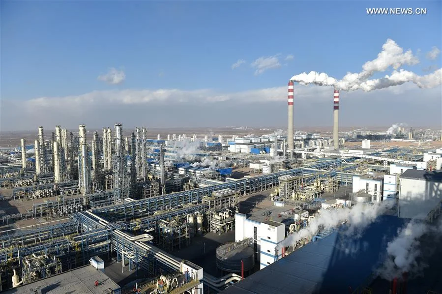 A coal-to-liquid (CTL) plant in northwest China (Ningxia Hui) Photo taken on 12/26/2016