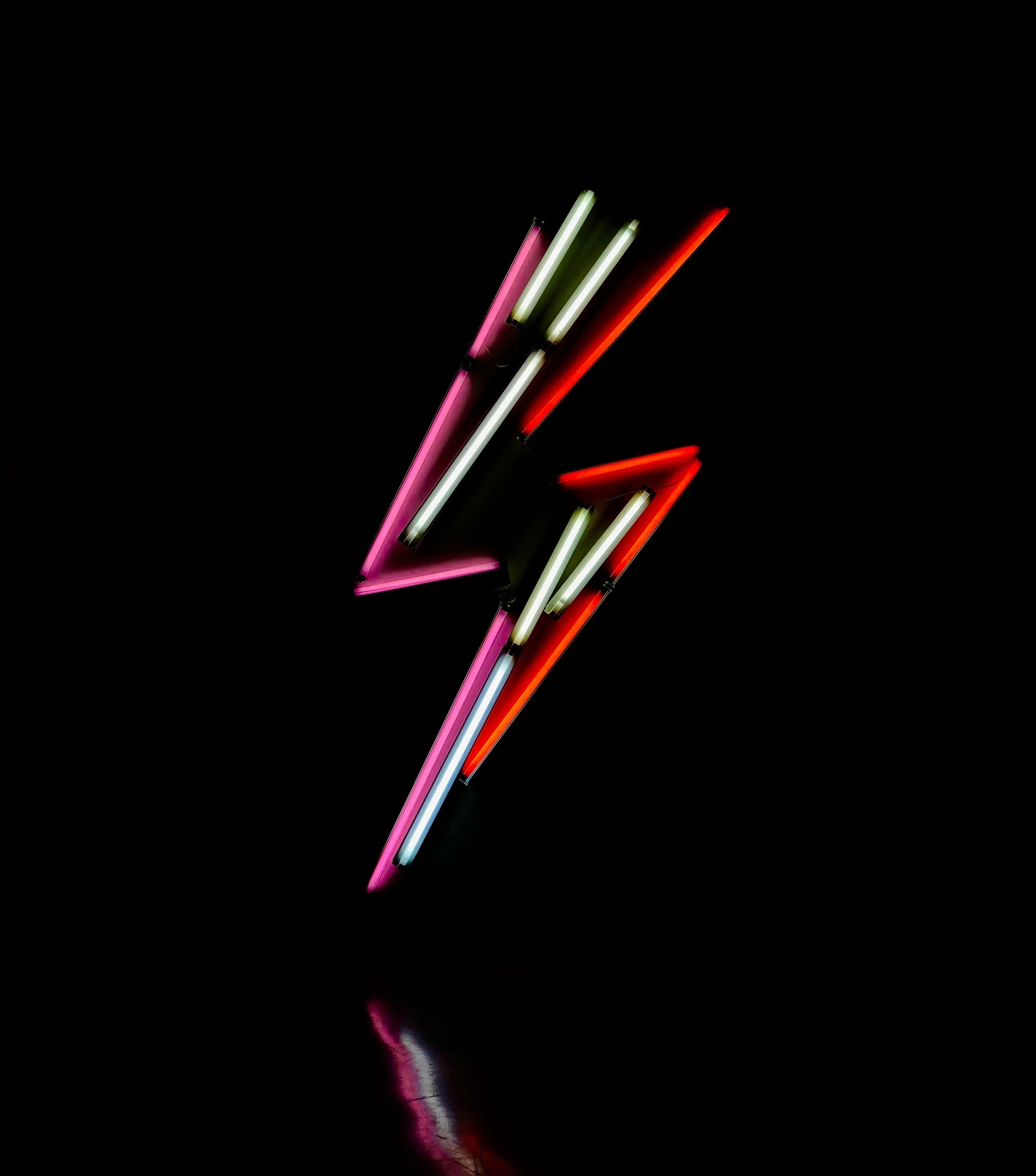 Neon Light Art (especially when it pays homage to Ziggy Stardust)
