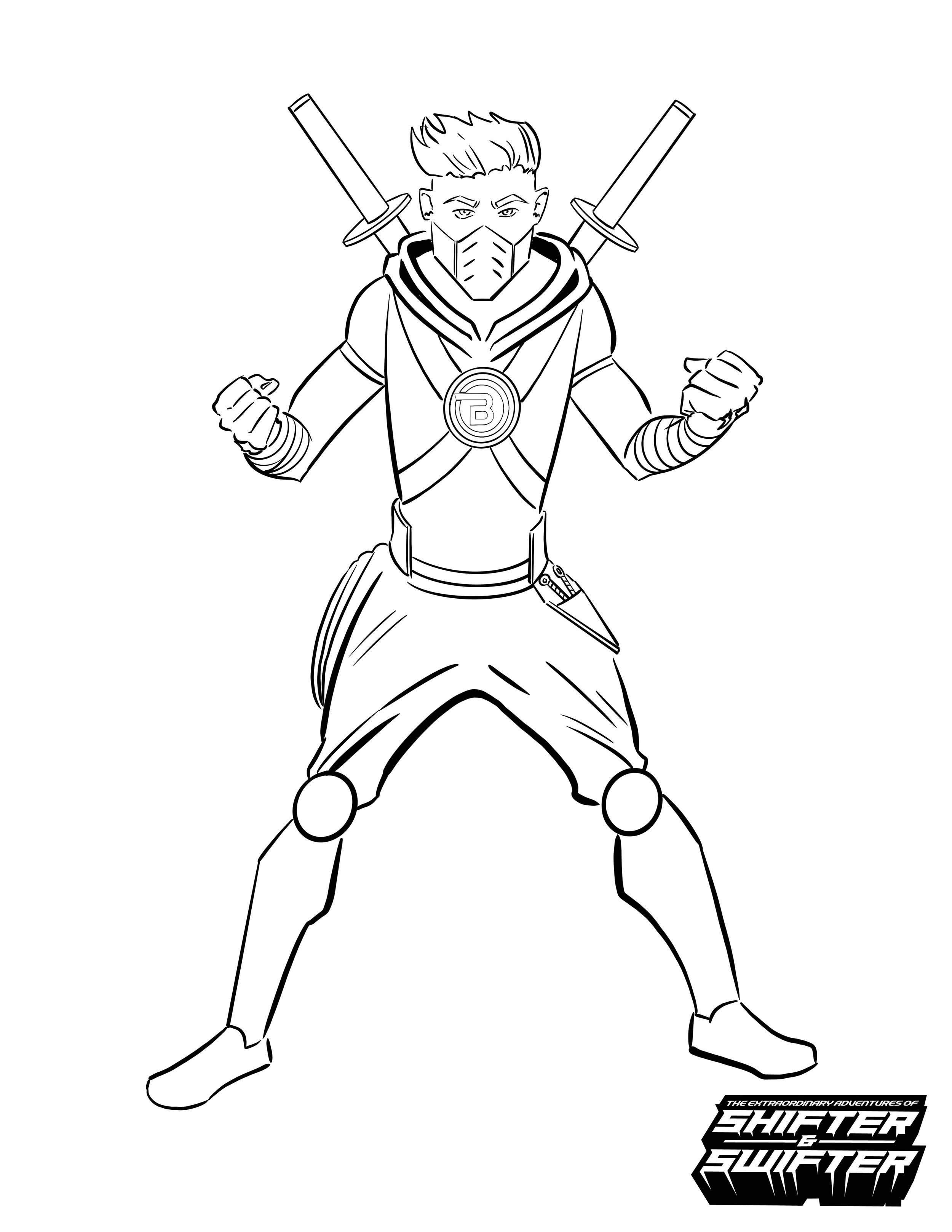 Swifter Coloring Page - FREE