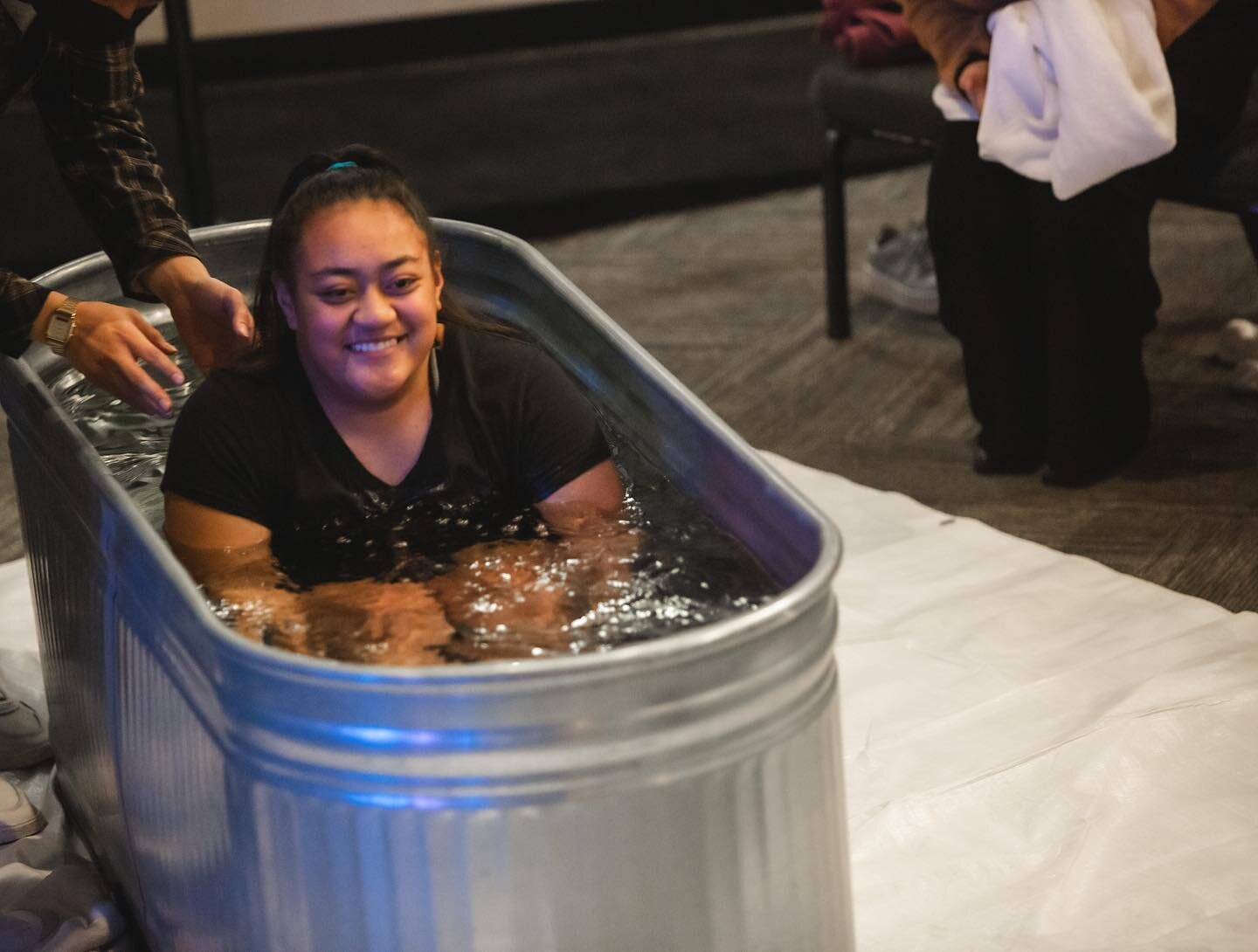 Fam, did you miss the announcement? We are having baptisms on September 4. 

If you&rsquo;re interested check out the info on our website at thecollide.com/baptism