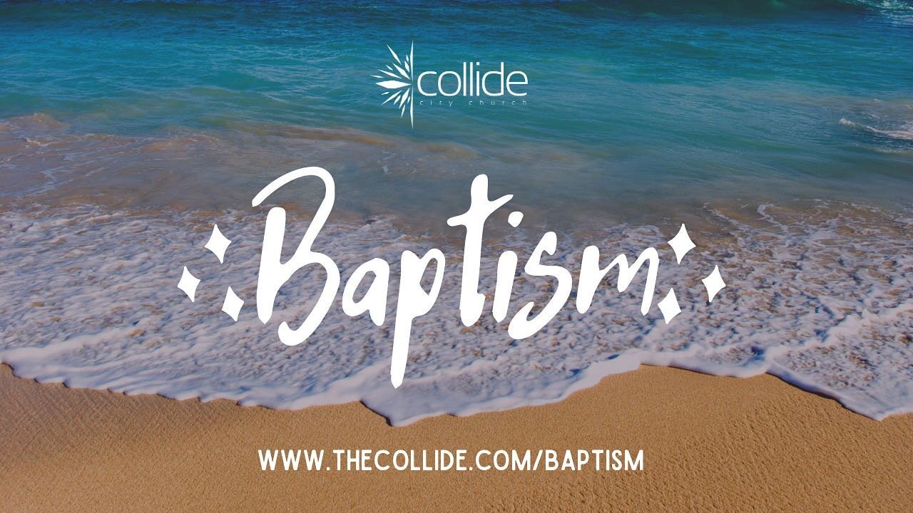 Have you been to the water? Have you been baptized?