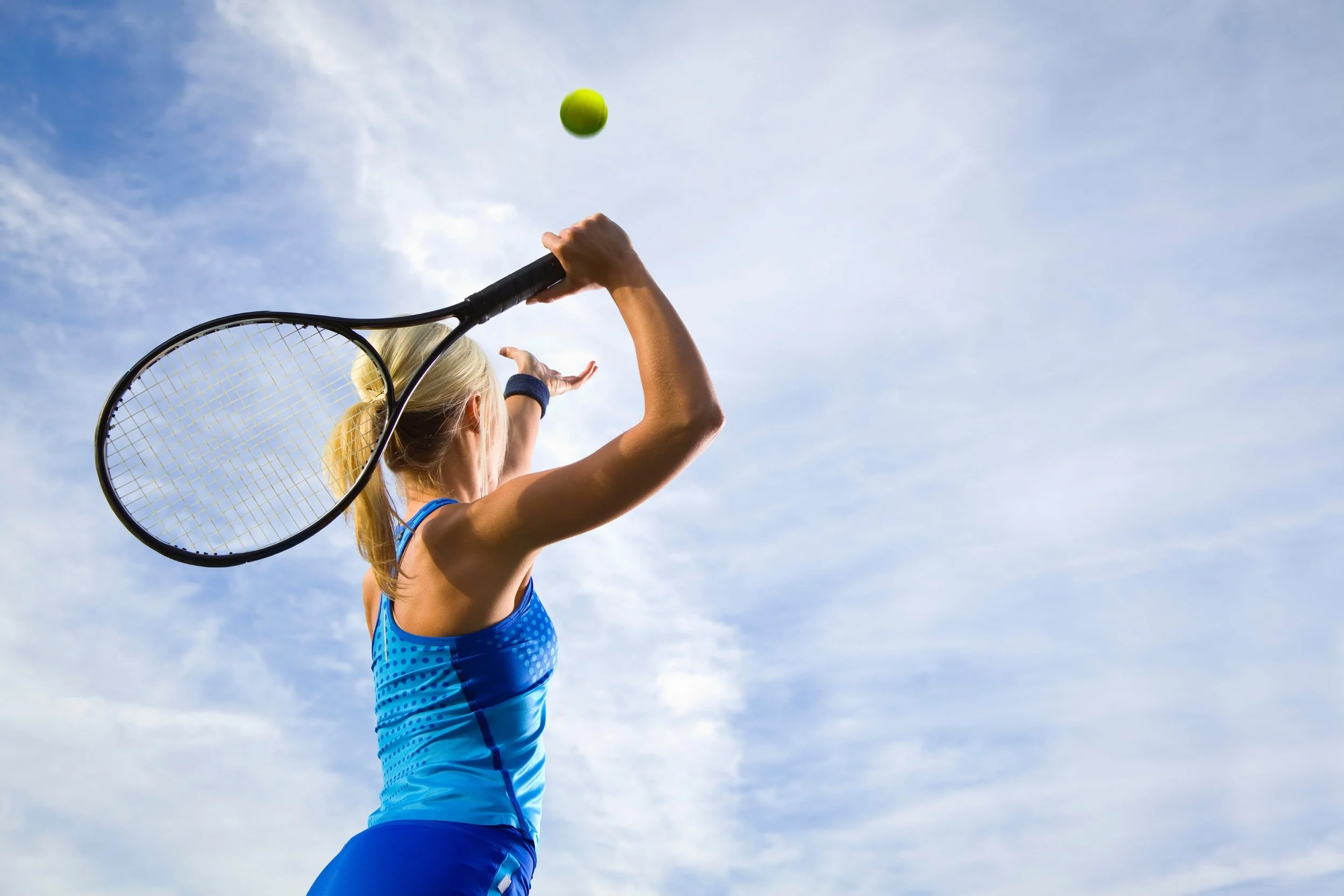 How To Add More Power To Your Tennis Serve