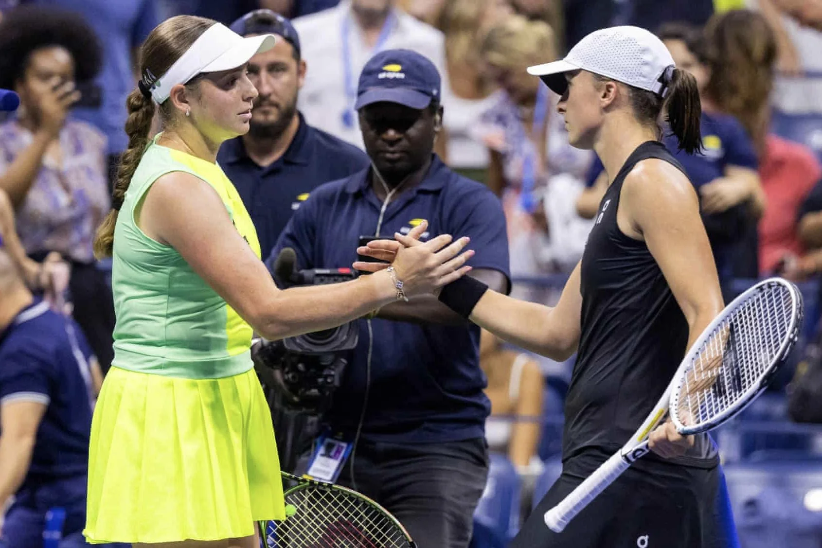 Jelena Ostapenko Upsets Iga Swiatek at the US Open