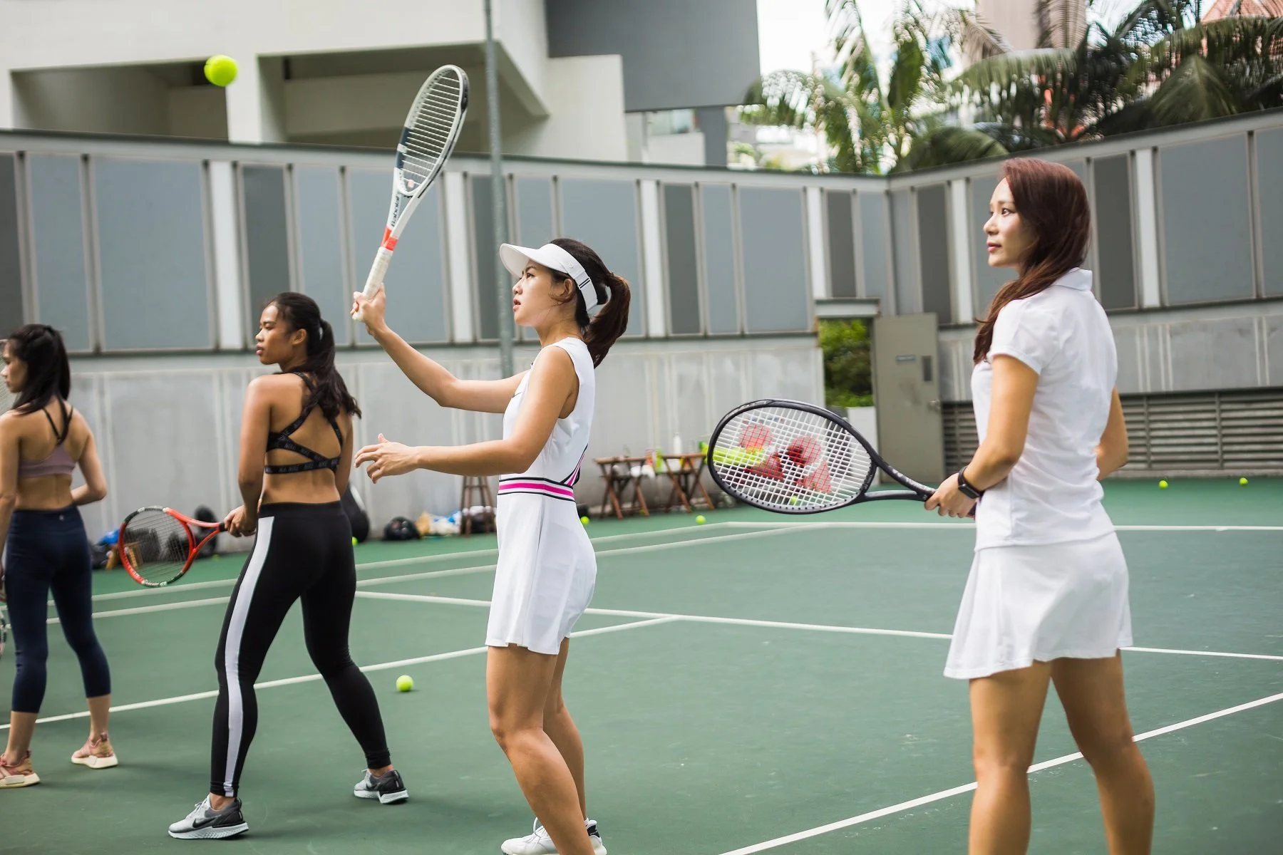 Group tennis lessons at Tanah Merah Singapore