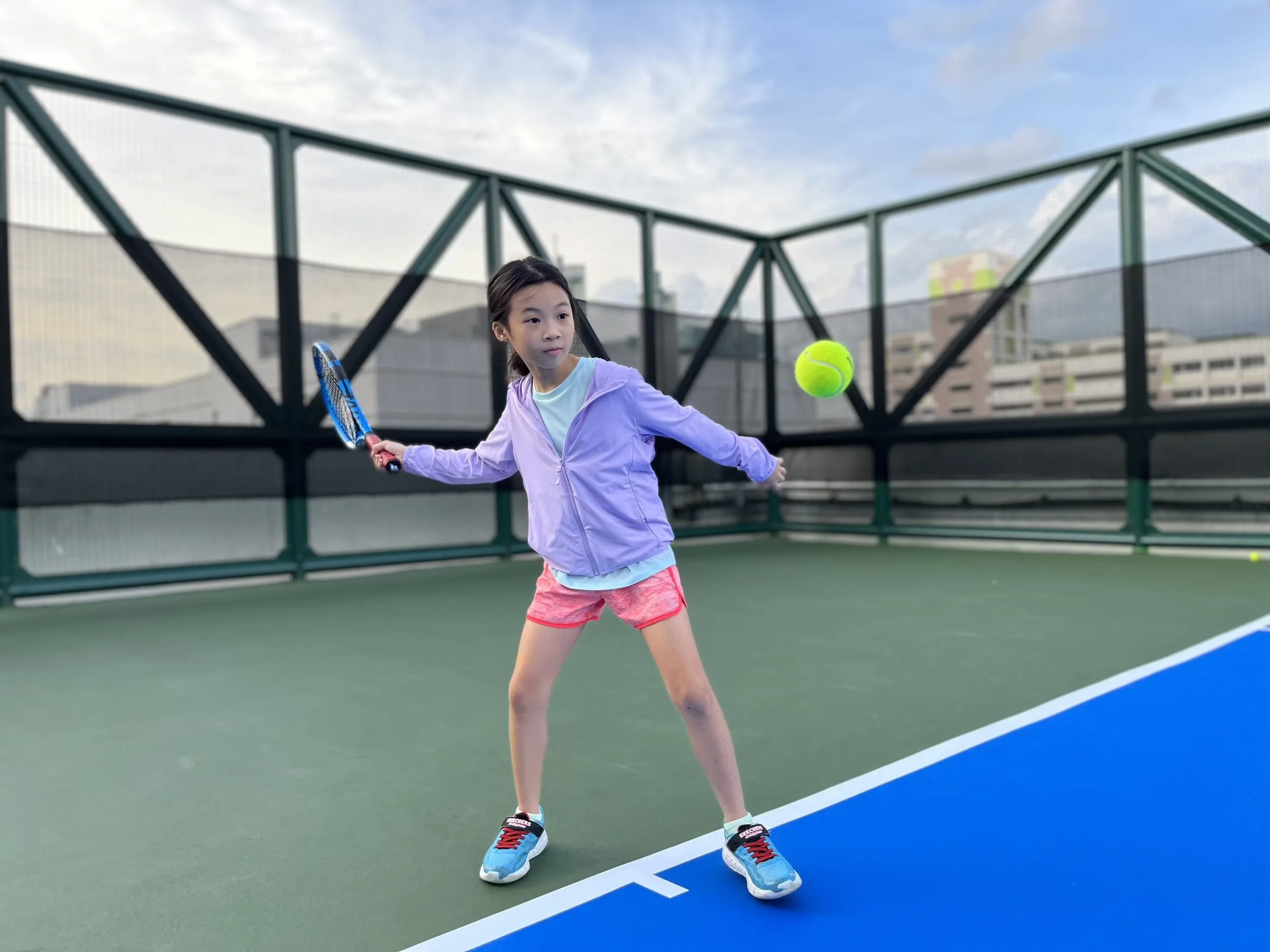 Kids private tennis lessons in Singapore