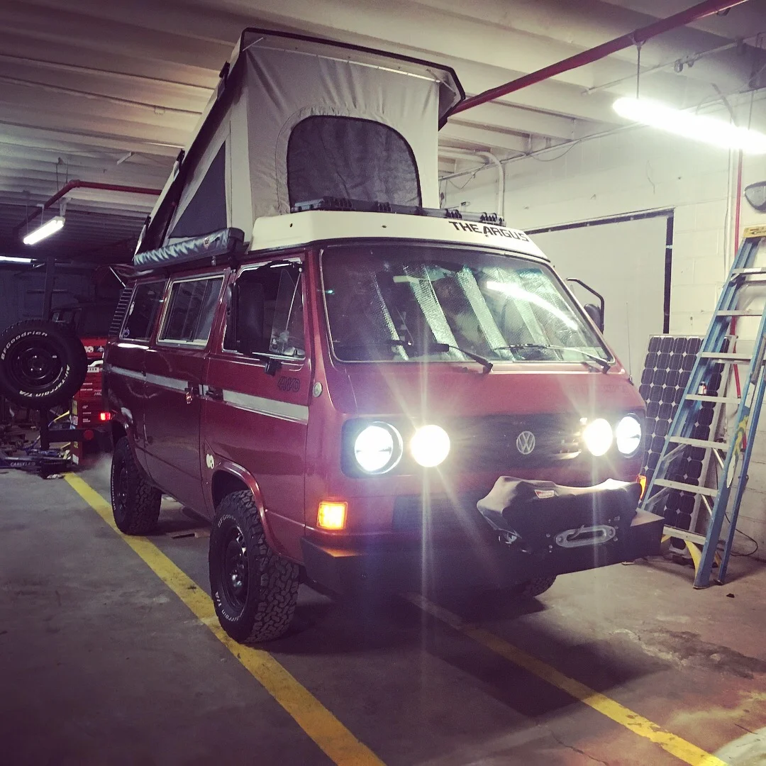 test driving the syncro