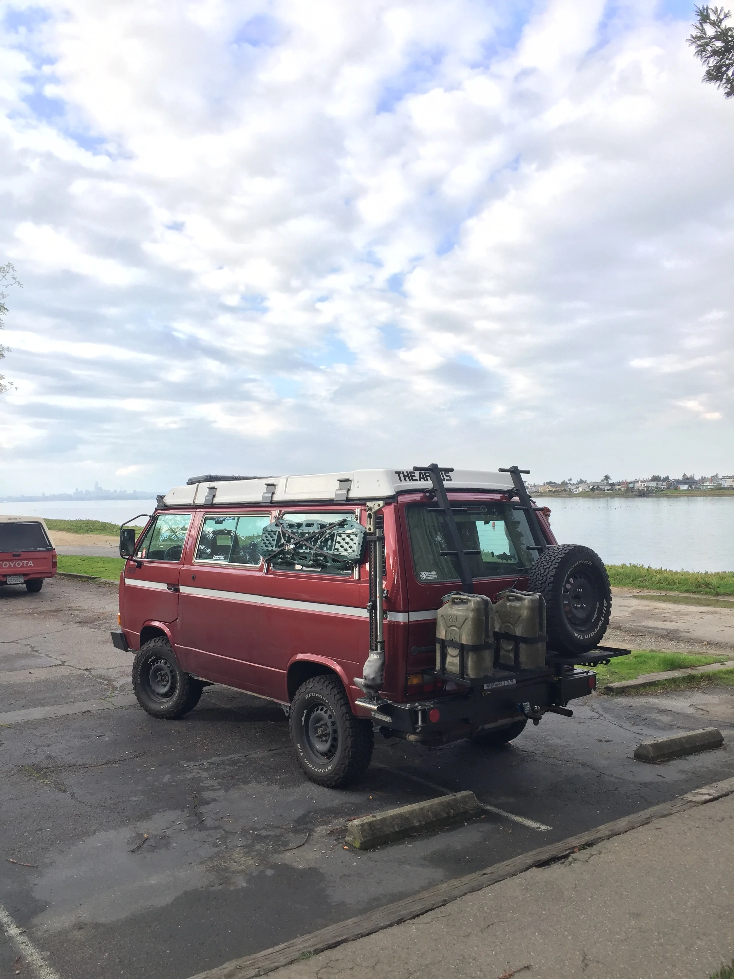 Finding a new place to walk our dog Cal...