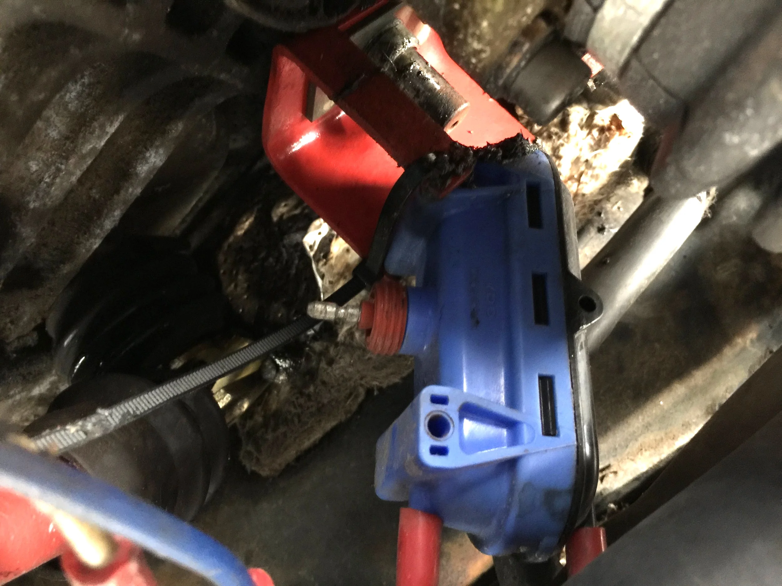 Repairing rear locker mystery.