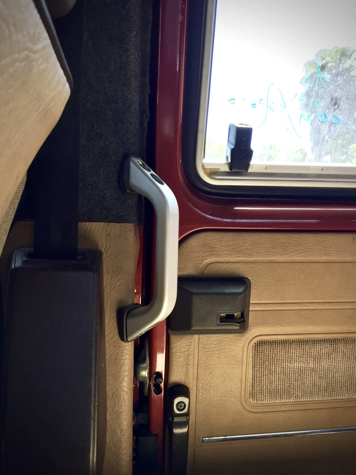 Billet Aluminum Vanagon B-pillar Grab Handle