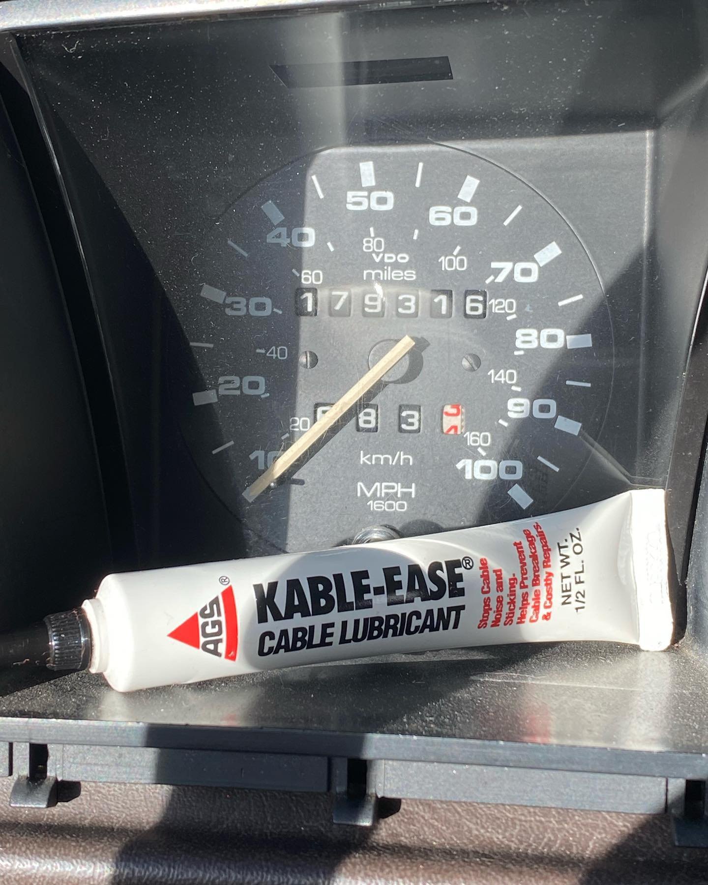 No more bouncing speedo needle and noise! 👍