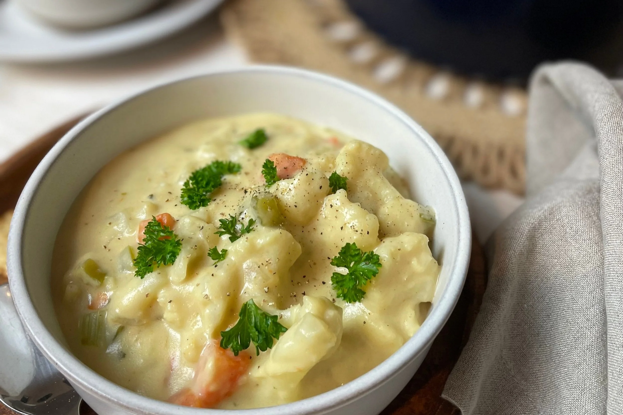 Recipe Review of The Vegan Yack Attack's Cauliflower Chowder