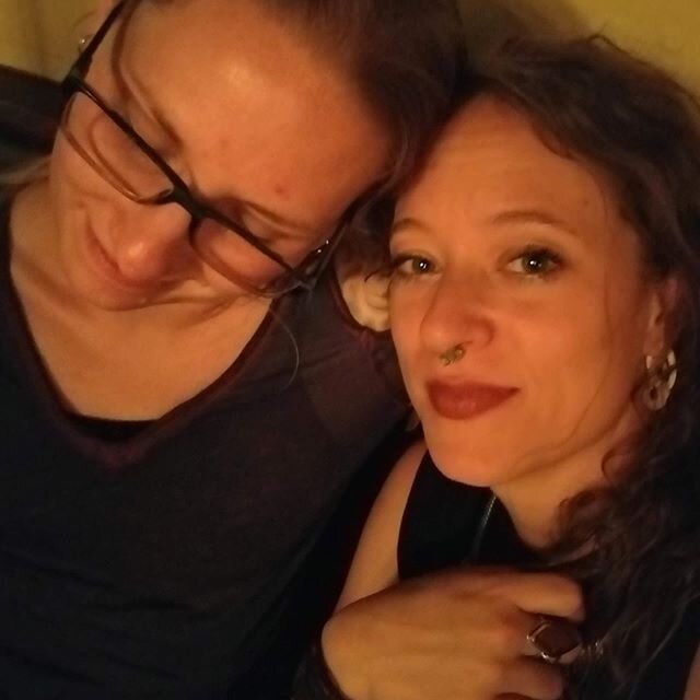 Happy Valentine's Day, @sister_rainbow_scream - one of many holidays we've spent together so far, and many more to go. 
I loved going through all of the beautiful, silly and sweet photos we have together in my phone, and I know many more exist in you