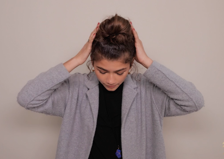 ► MY MESSY TOP KNOT HAIR ROUTINE