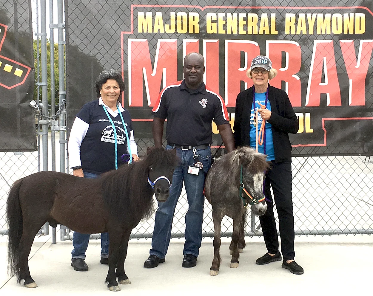 That’s us visiting Murray High School in San Diego.