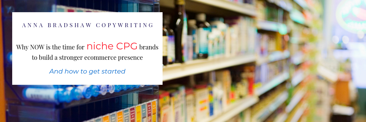 Copywriting CPG Ecommerce strategy