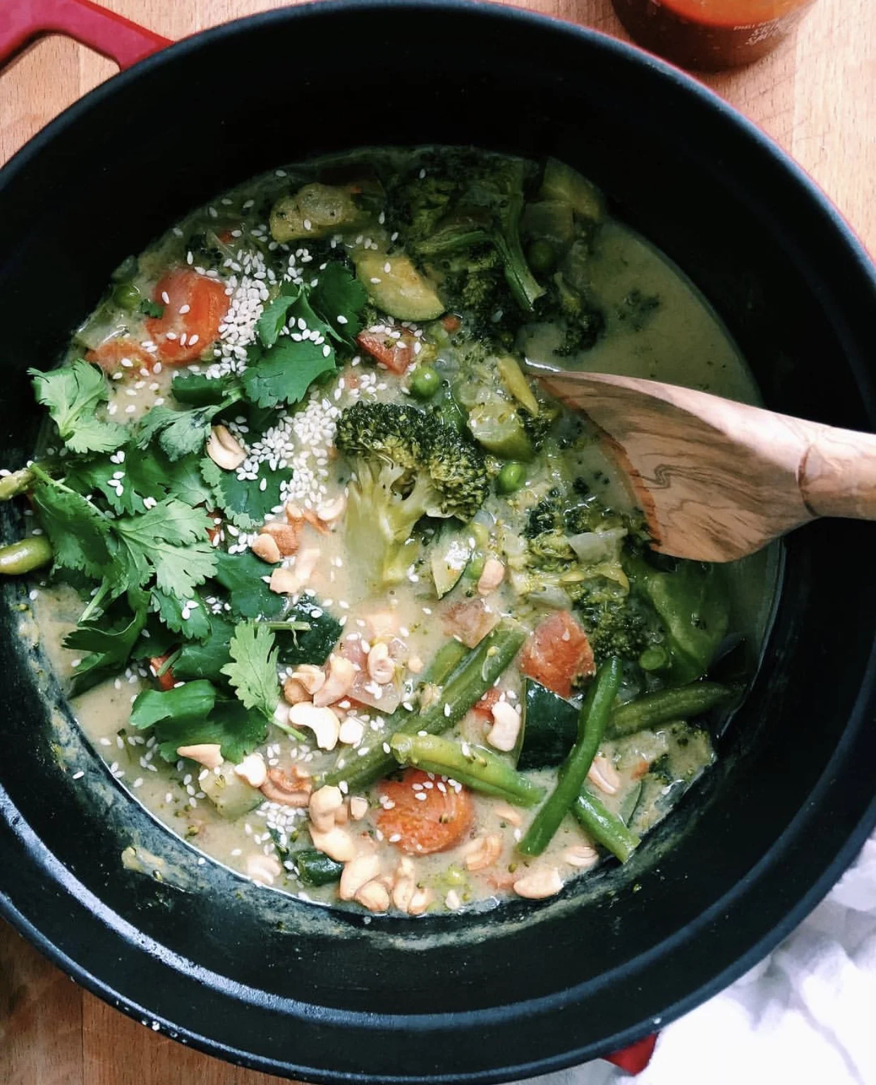 Vegan Green Curry 