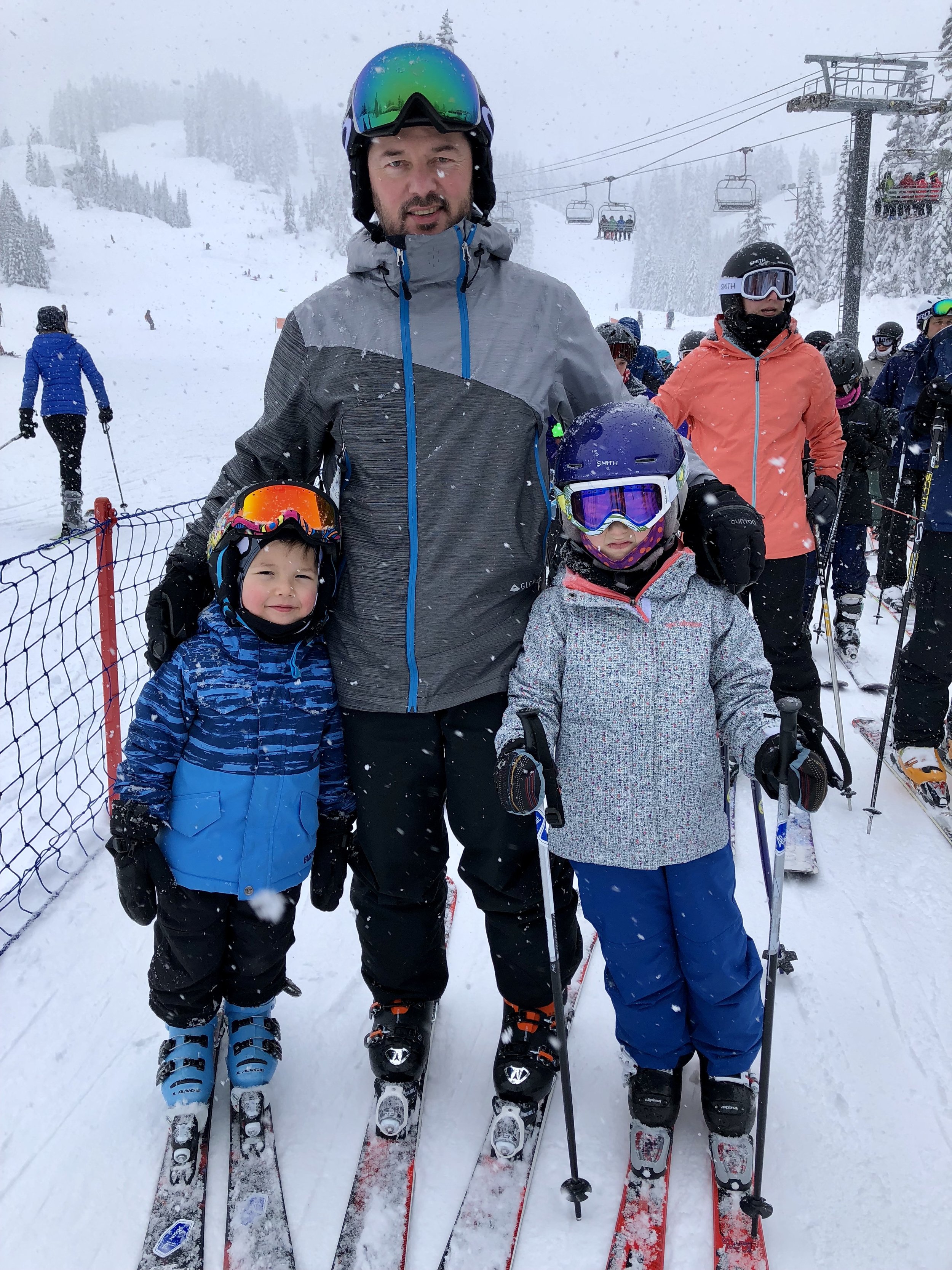 Snowy day on the slopes