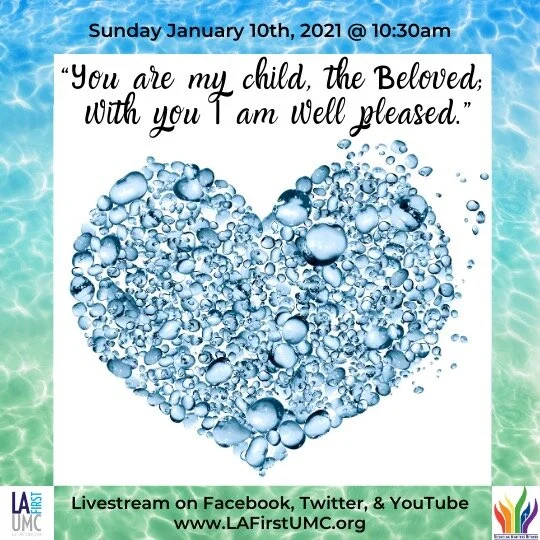 Order of Worship for Sunday, January 10 - Baptism of the Lord