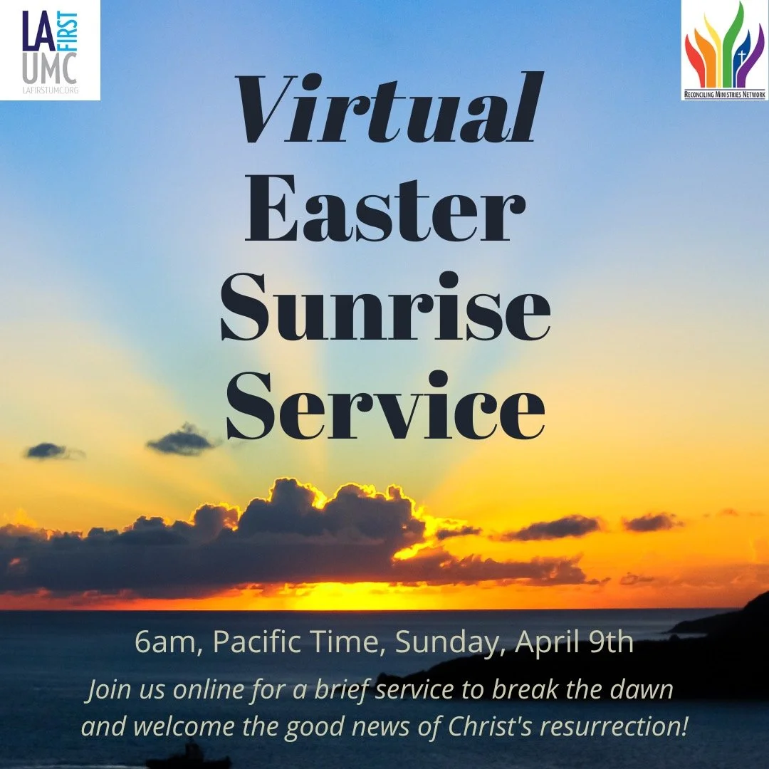 Order of Worship for the Easter Sunrise Service 2023