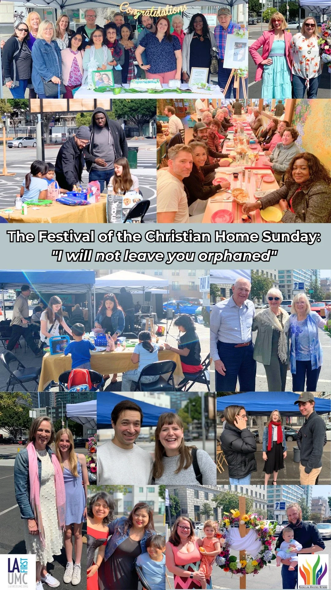 Order of Worship for Sunday, May 14, 2023: I Will Not Leave You Orphaned - Festival of the Christian Home Blessing