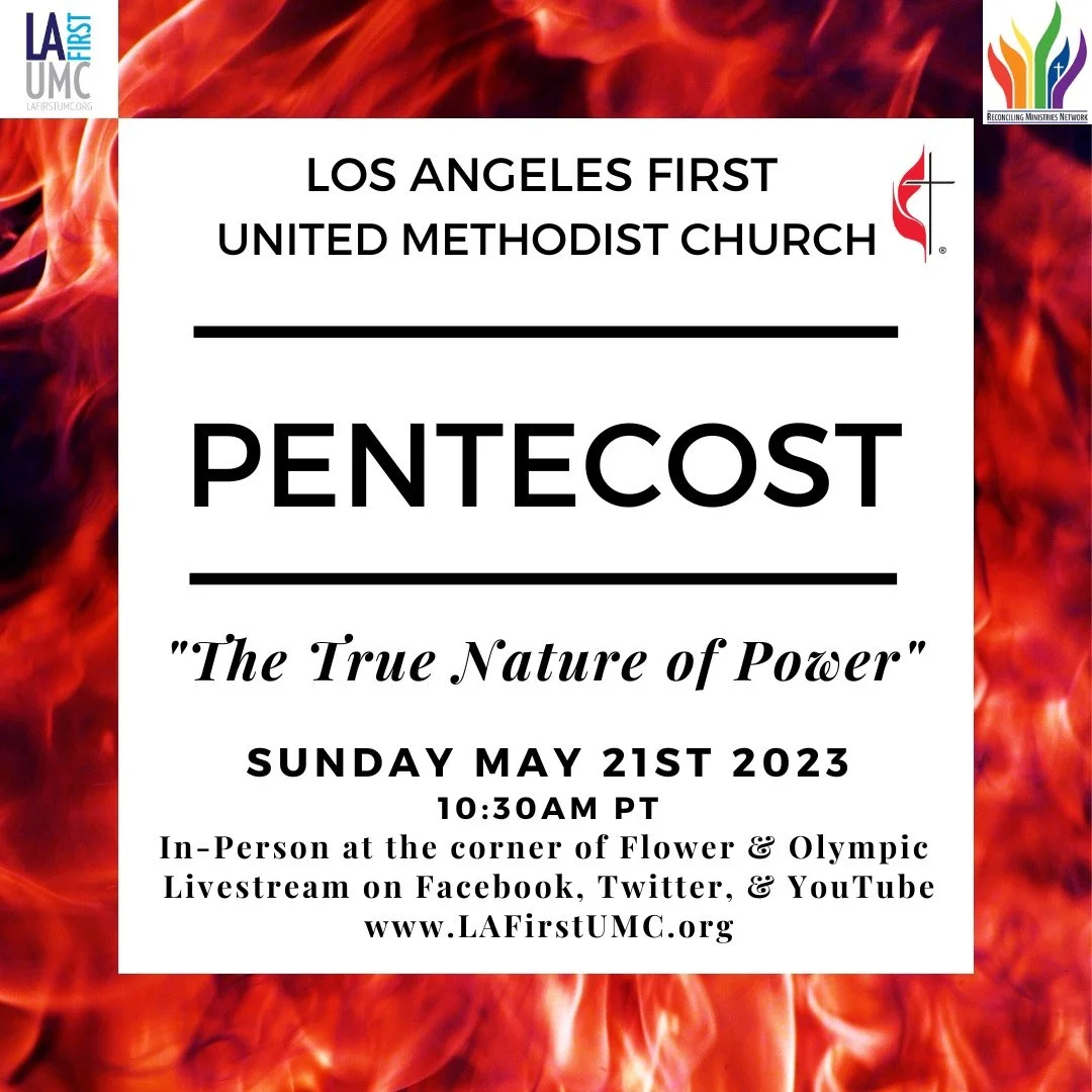 Order of Worship for Pentecost Sunday, May 21, 2023: The True Nature of Power