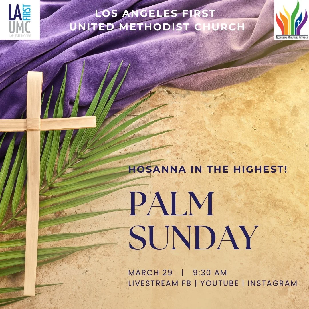 Order of Worship for March 29, 2026: 🌿Palm Sunday🌿