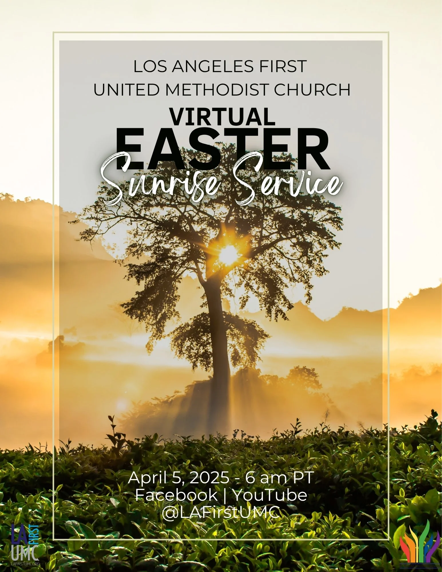 Order of Worship for the Easter Sunrise Service 2026