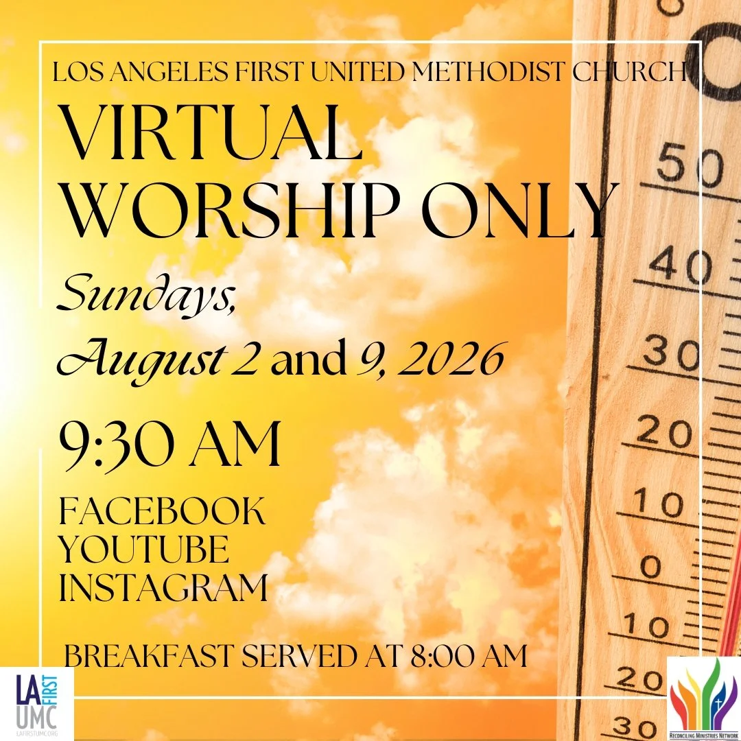 🎥 VIRTUAL WORSHIP ONLY 🎥: Order of Worship for August 2, 2026: Pray Without Ceasing