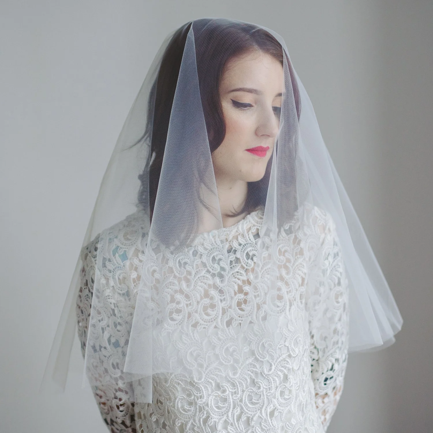 Blusher Wedding Veil by Crown & Glory