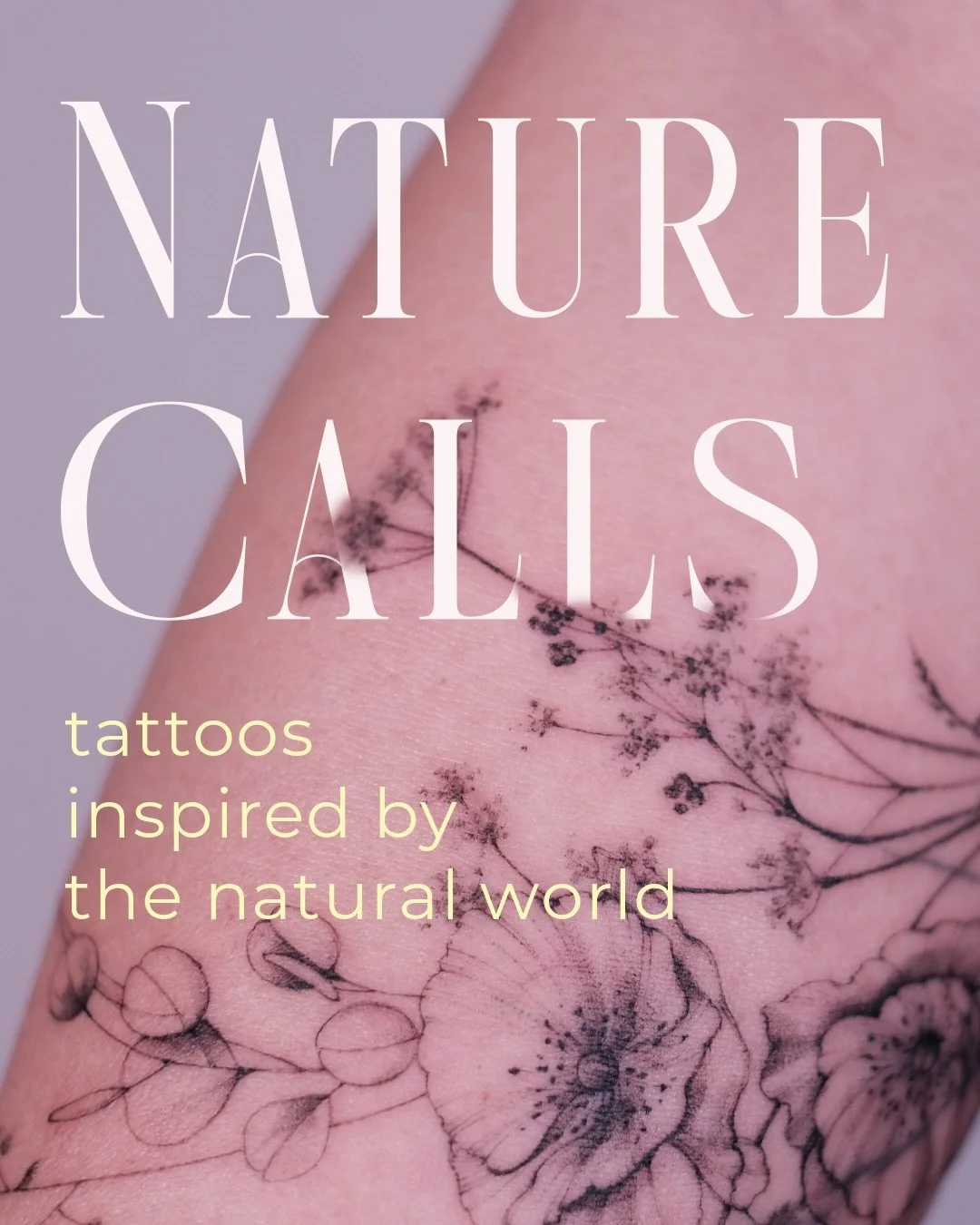 Tattoo bookings open, link in bio ✨
.
I have backlogged tattoo photos that I feel like I have to present properly and while deciding on a format that works, here is a compilation of nature inspired tattoos.
.
For the flowers in the fields and the hom