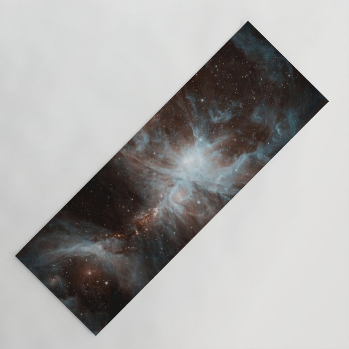 Galaxy Black Yoga Mat