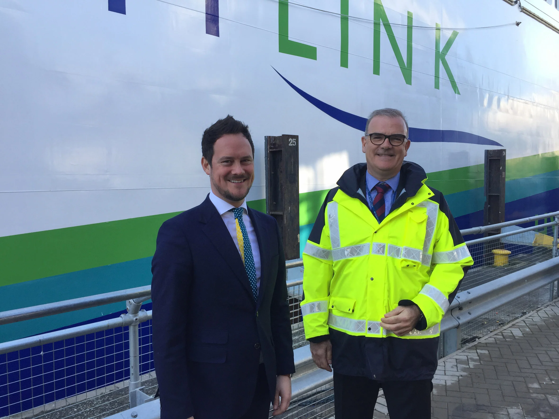 Stephen Morgan MP with Wightlink CEO Keith Greenfield.jpg