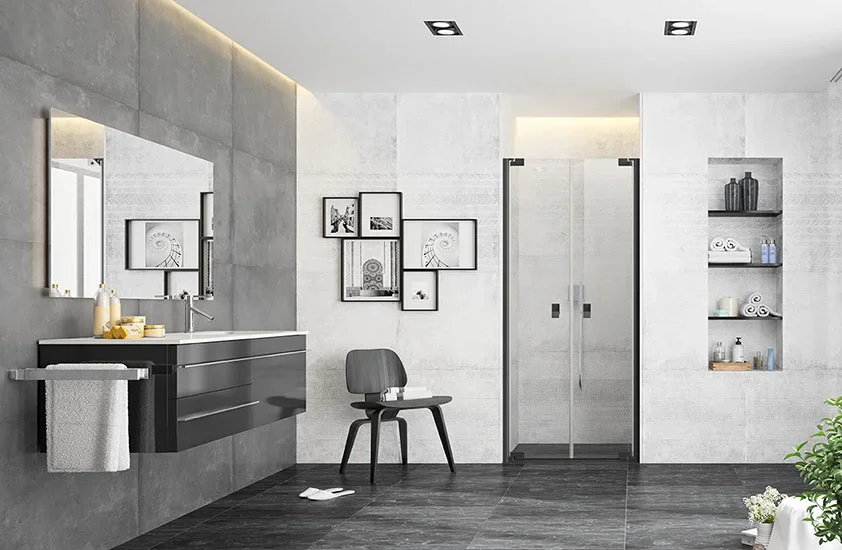 HUEPPE-Studio-Berlin-pure-Pendeltuer-in-Nische-teilgerahmt-Black-Edition.webp