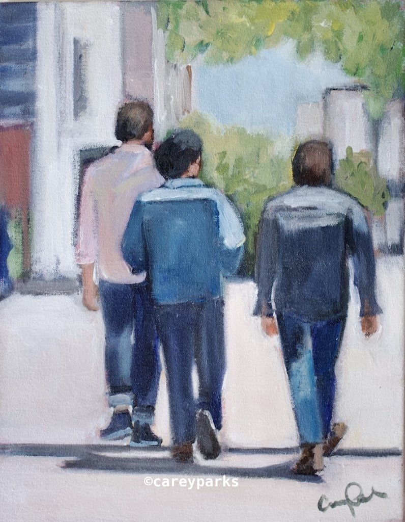 Walking in Brooklyn