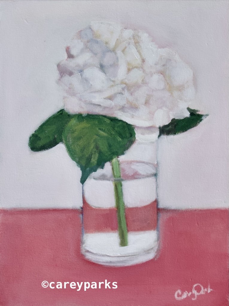 One Hydrangea