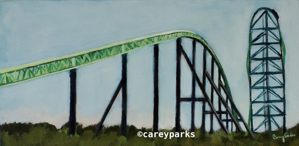 Kingda Ka Wide View