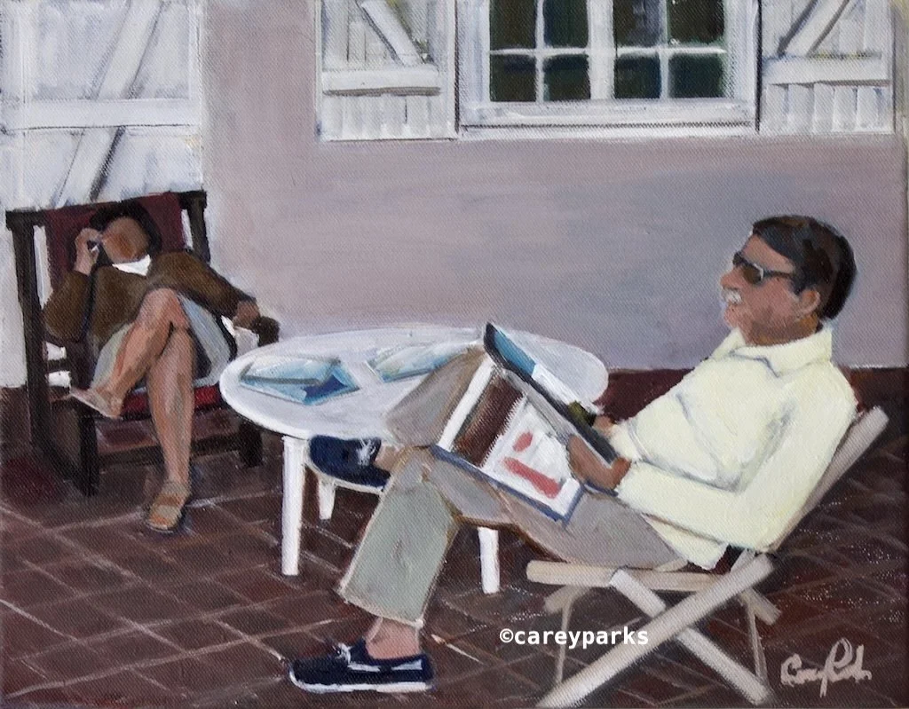  11” x 14” x .75”, acrylic on canvas. Please go to  Ugallery.com  to purchase 