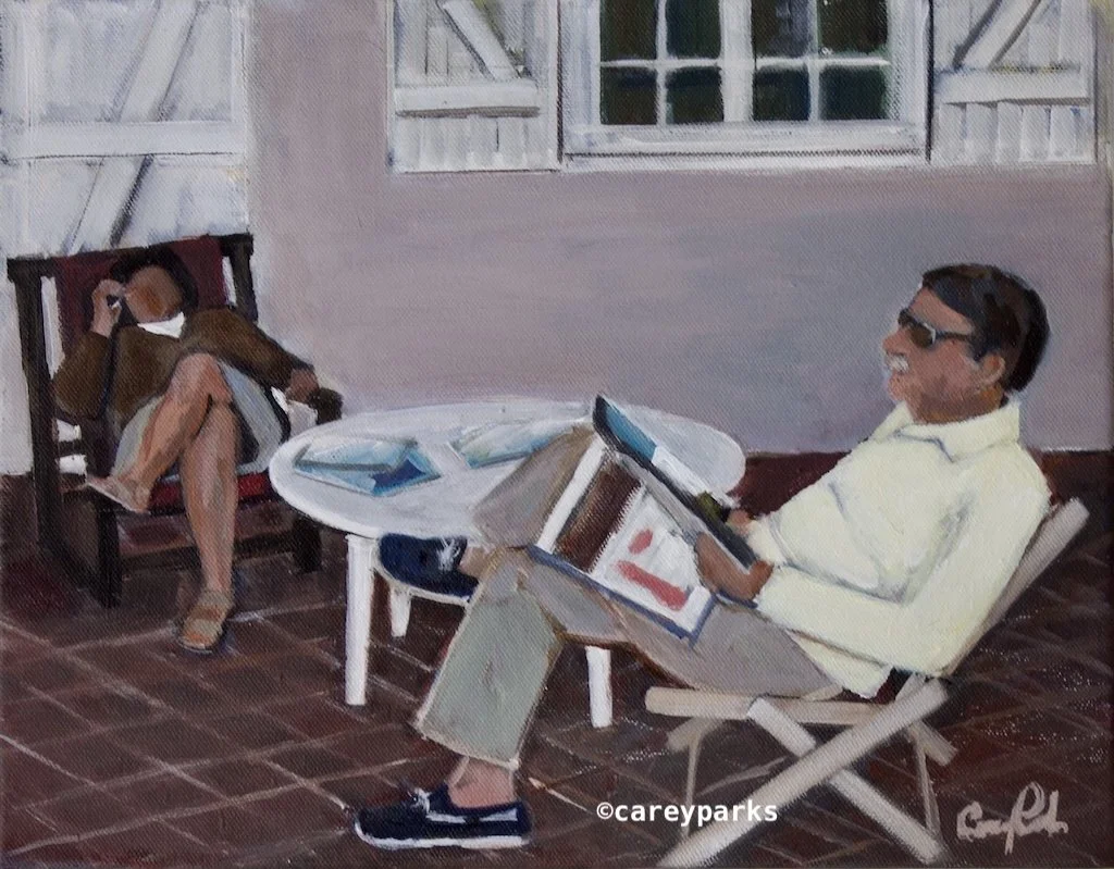  11” x 14” x .75”, acrylic on canvas. Please go to  Ugallery.com  to purchase 