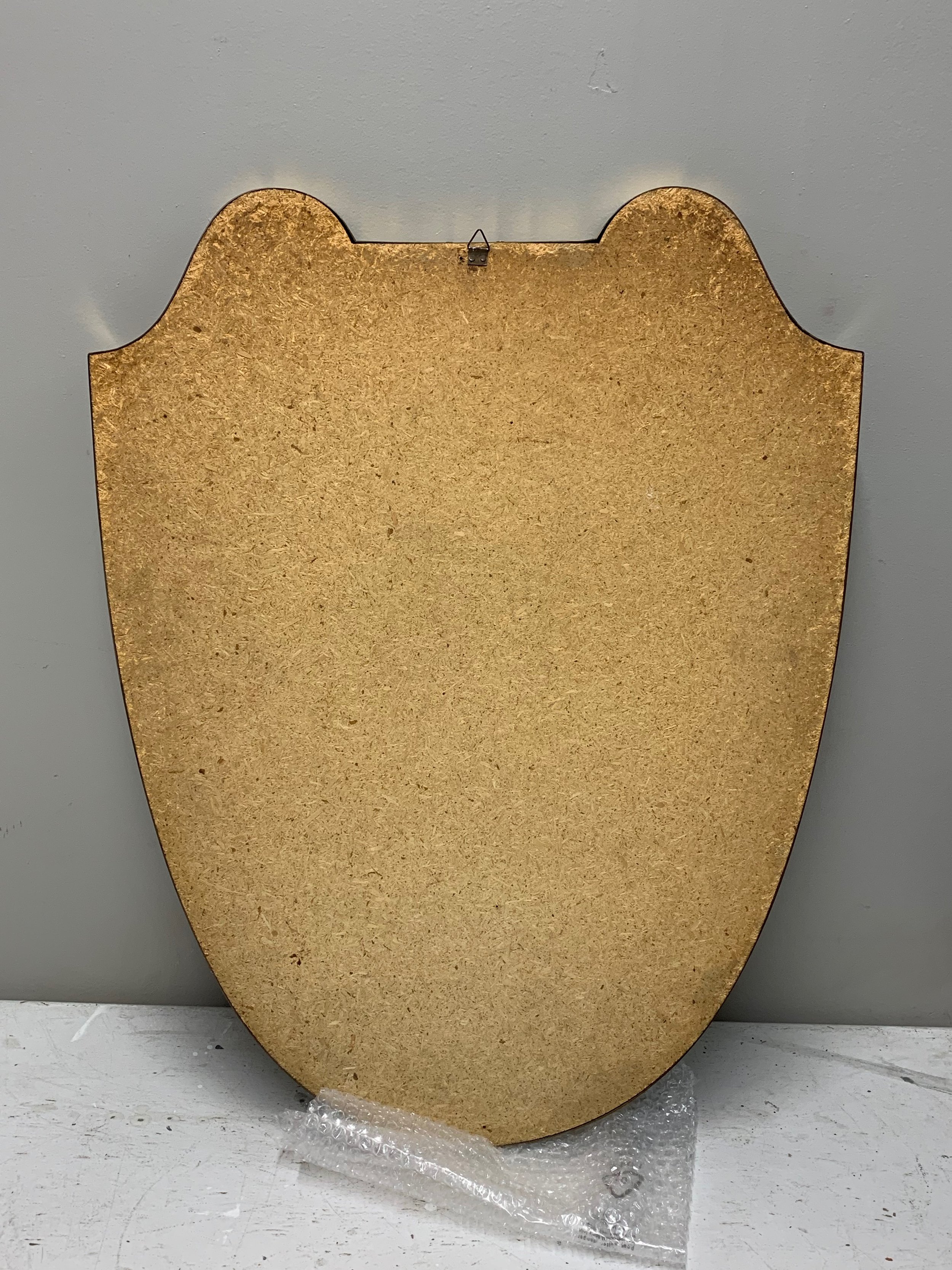 Italian Vintage Mid Century Mirror Brass 2234 | detail of the back