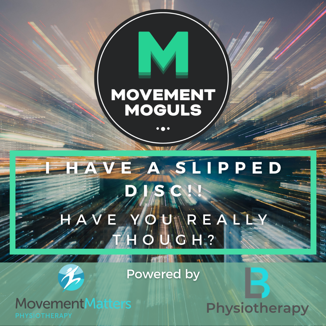 “I have a slipped disc” - have you really though?