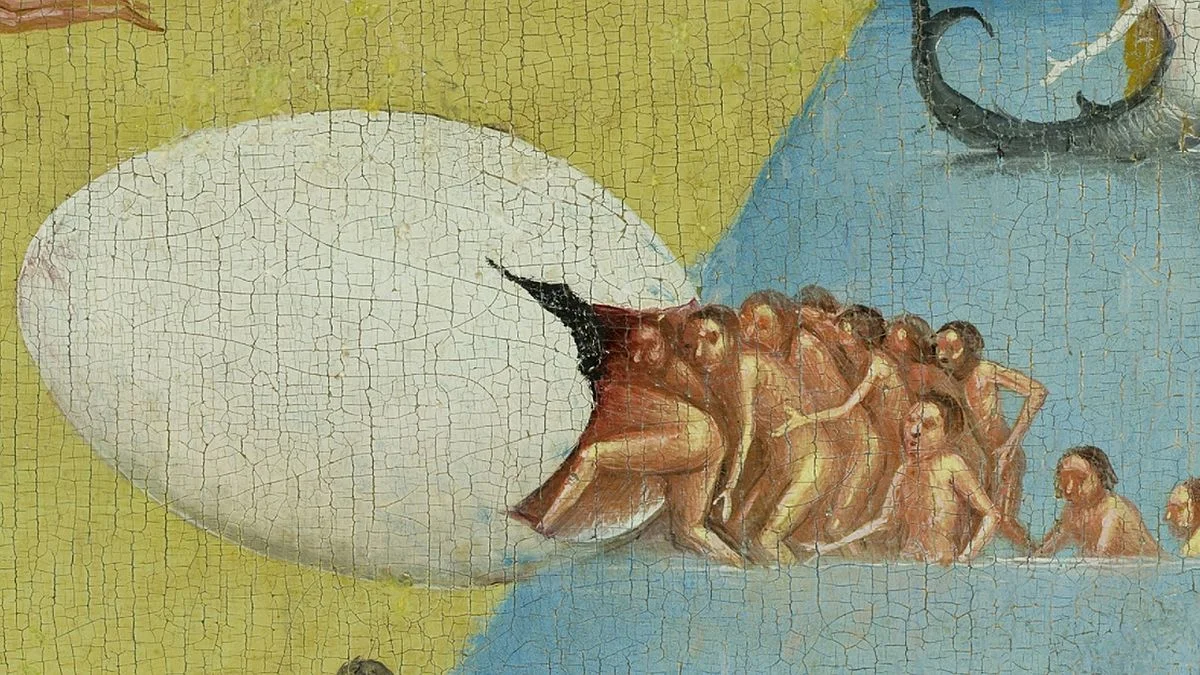 Detail from The Garden of Earthly Delights by Hieronymus Bosch, central panel