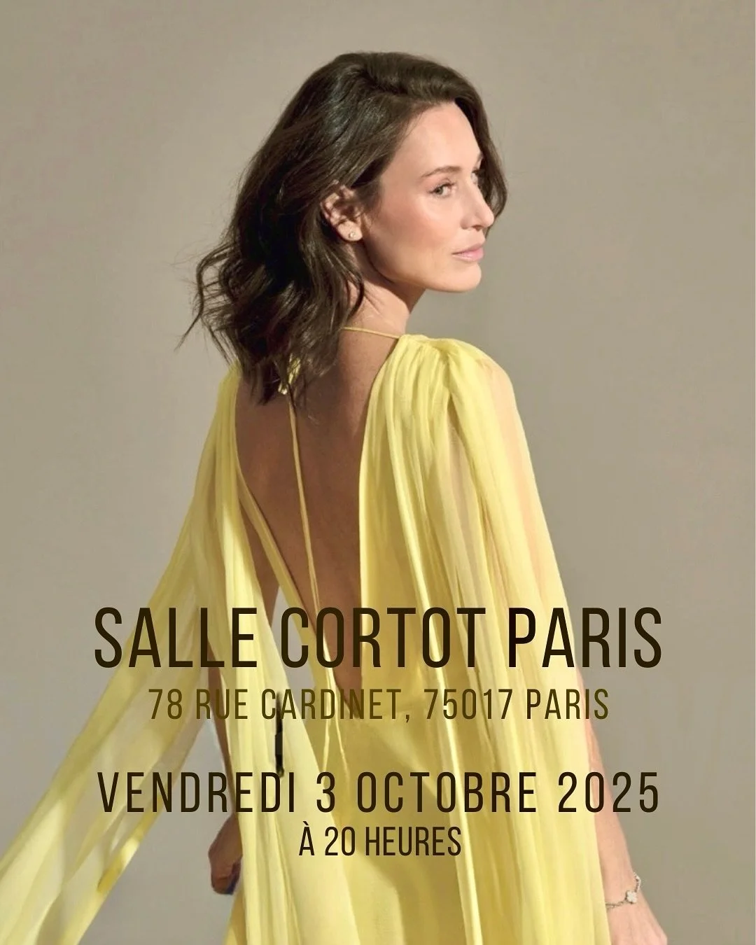 🇫🇷 Beaucoup d&rsquo;entre vous m&rsquo;ont demand&eacute; &agrave; quand le prochain concert &agrave; Paris :

Je suis ravie de vous annoncer que ce sera le vendredi 3 octobre &agrave; 20h &agrave; la Salle Cortot ! Adresse : 78 Rue Cardinet, 75017