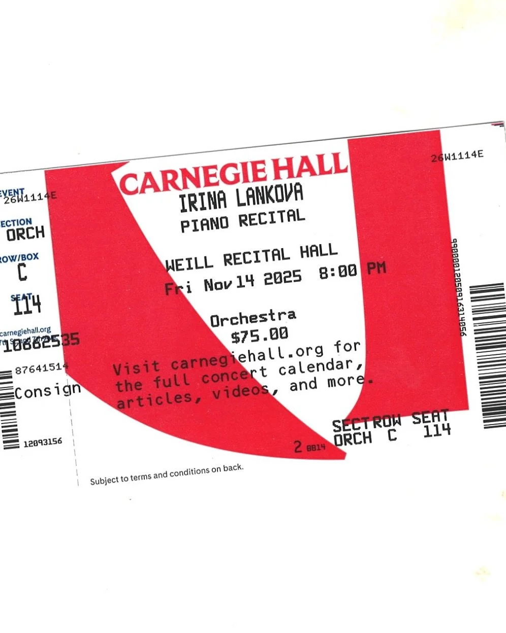I&rsquo;m delighted to announce that tickets are now on sale for my Carnegie Hall recital on November 14!
Thrilled to return to this legendary place after three years with my new program Ph&oelig;nix🔥

Hope to see you there: link in the bio ⬆️
https