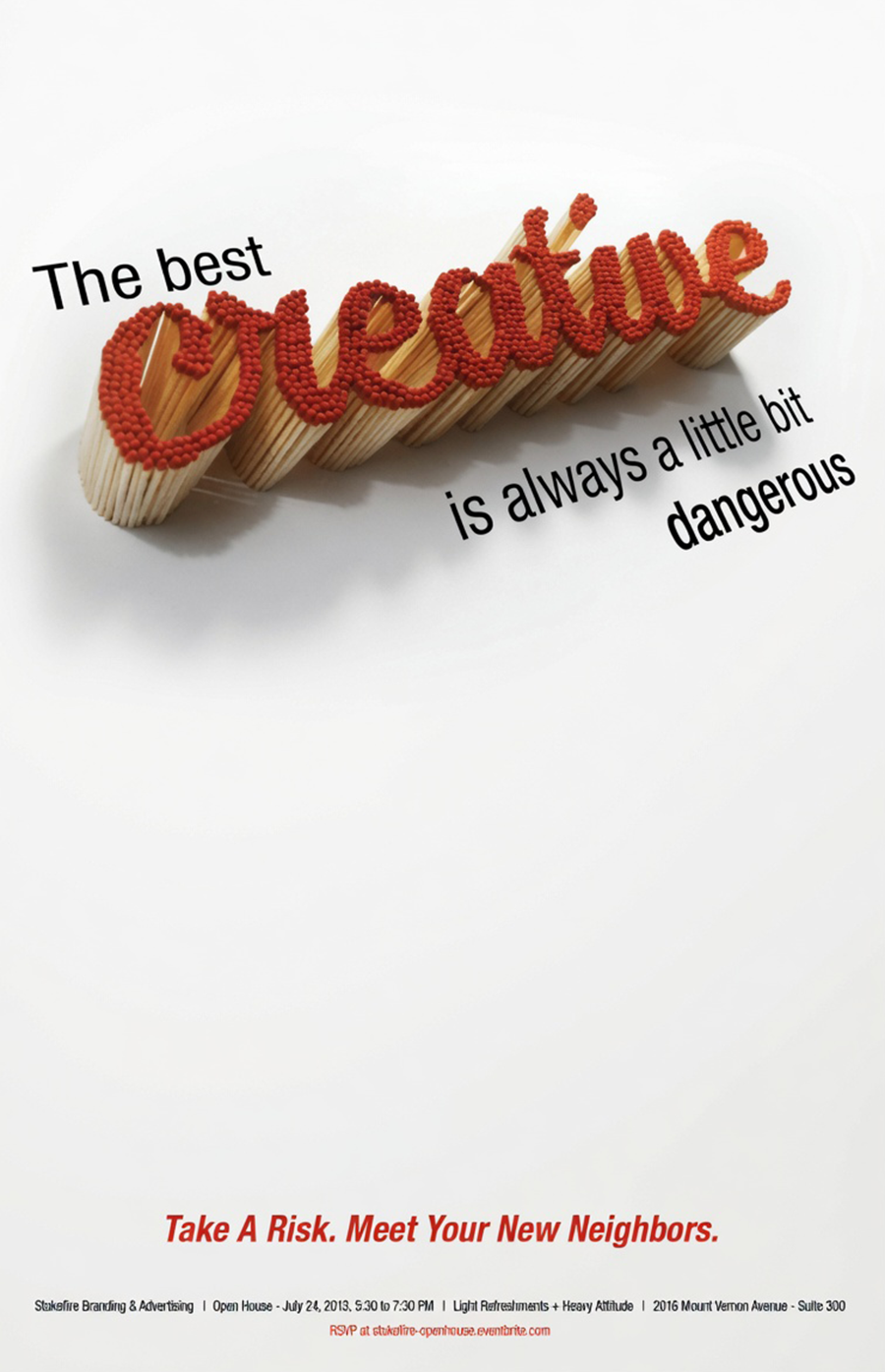 The best creative is always a little bit dangerous. "Creative" is built from hundreds of unlit matches.