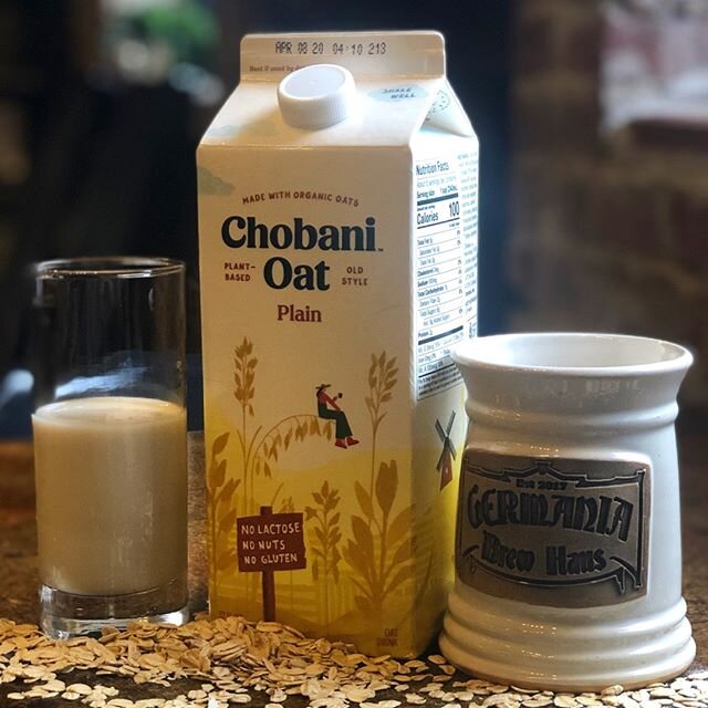 At Germania we offer many alternative milk options and our newest option is oat milk. This option brings a sweet flavor that may just be the replacement that may work perfectly for you!

#oat #milk #gbh #germaniabrewhaus #coffee #replacement